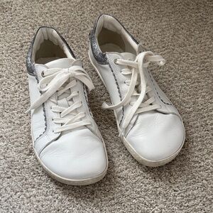 Shapen Barefoot Shoes White Glitter Leather Women's Feelin Chic Sneakers 9 / 40